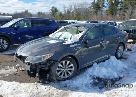 2017 Kia Optima Ex из США, поврежденный, VIN 5XXGU4L30HG157098